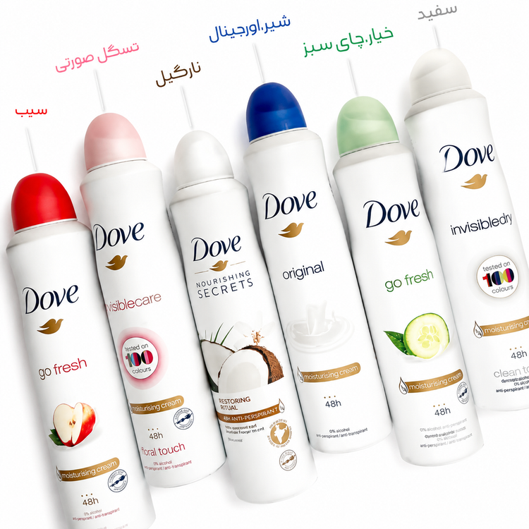 اسپری بدن داو هندی Dov